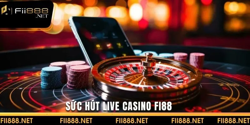 Sức hút sảnh live casino tại nhà cái